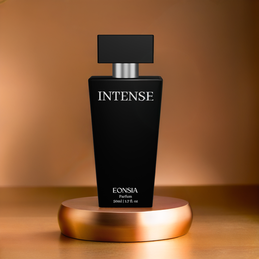 Intense luxury men’s fragrance inspired by Aventus Creed
Long-lasting fruity and woody cologne – Intense